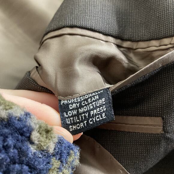 Jos. A Bank Men's Brown Single Breasted Wool‎ Blazer Size 44 Career Old Money - Picture 6 of 14